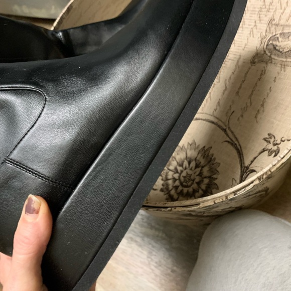 GIA RHW platform ankle boots size 39 eco leather made in Italy - Picture 10 of 15